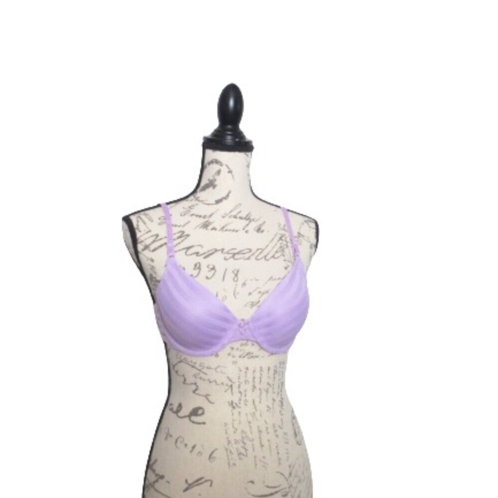 Self Expressions Women's Lavender Bra 36B
